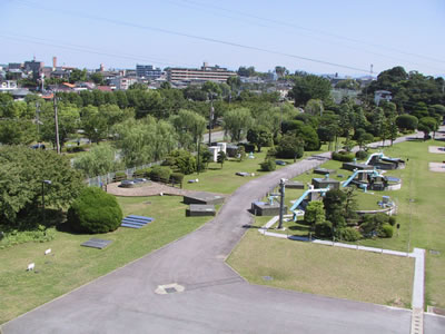 健軍水源地 管理棟から