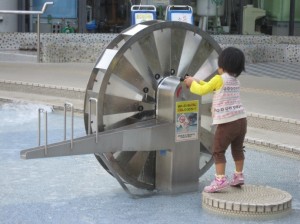 手廻し揚水水車